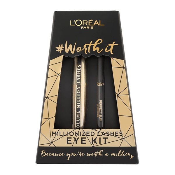 L'Oréal Paris Worth It Mascara and Eyeliner Eye Kit Duo (Worth £17.98)