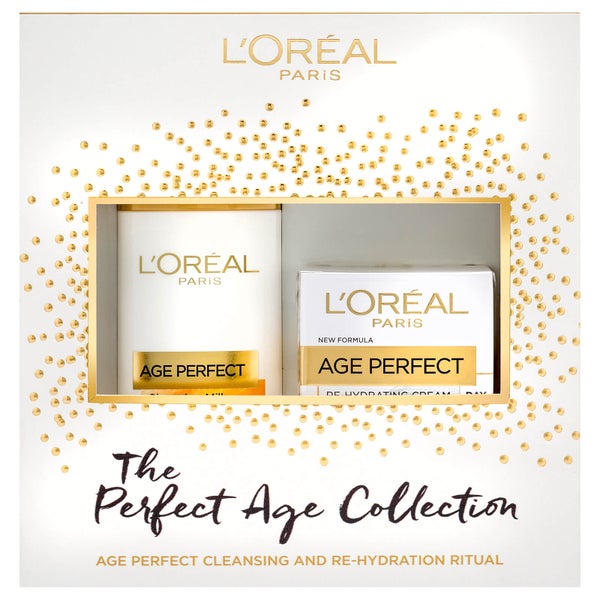 L'Oréal Paris Skin Expert Age Perfect Cleanse and Moisturise Gift (Worth £19.98)