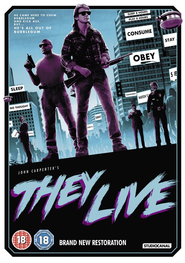 They Live – Collector’s Edition (4K Ultra HD and Blu-ray)