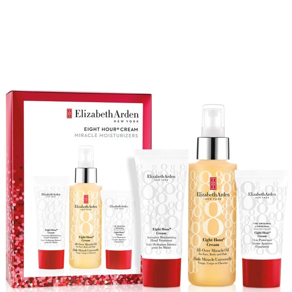 Elizabeth Arden Eight Hour Cream All Over Miracle Oil Set (Worth £48)