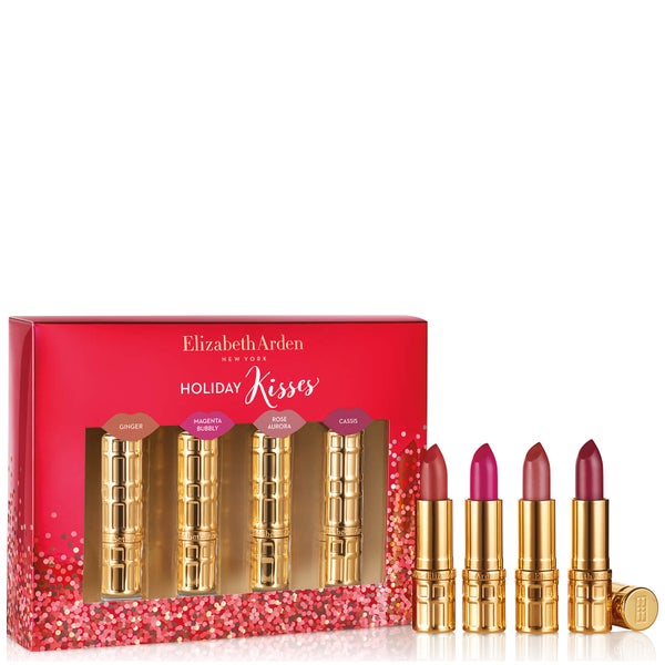 Elizabeth Arden Holiday Kisses Ceramide Ultra Lipstick Set (Worth £88)