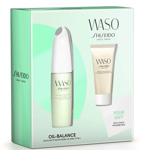 Shiseido WASO Quick Matte Moisturizer Oil-Free Set (Worth £44)