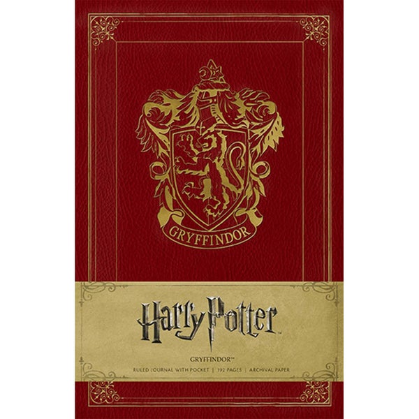 Gryffindor Crest Hardcover Ruled Journal