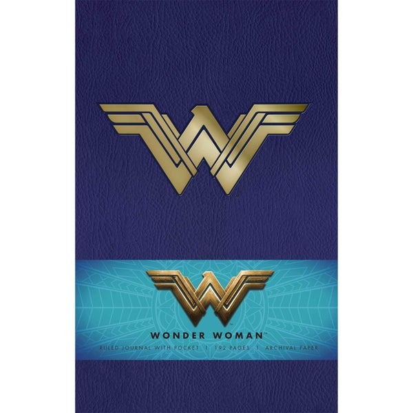 Wonder Woman Hardback Ruled Journal
