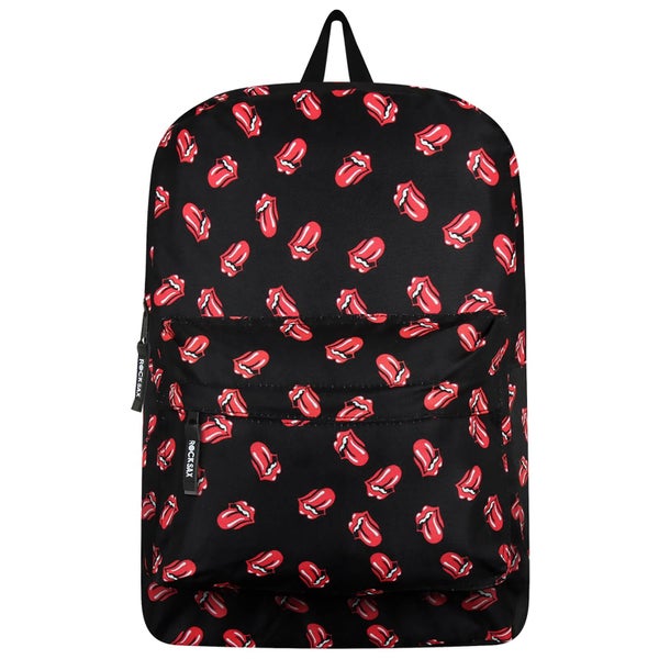Rocksax The Rolling Stones Classic All-Over Tongue Rucksack Merchandise ...
