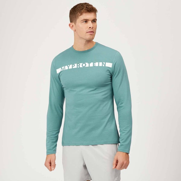Myprotein The Original Long Sleeve T-Shirt - Airforce Blue - S
