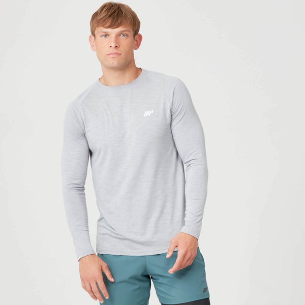 Performance Long-Sleeve T-Shirt - Grey Marl