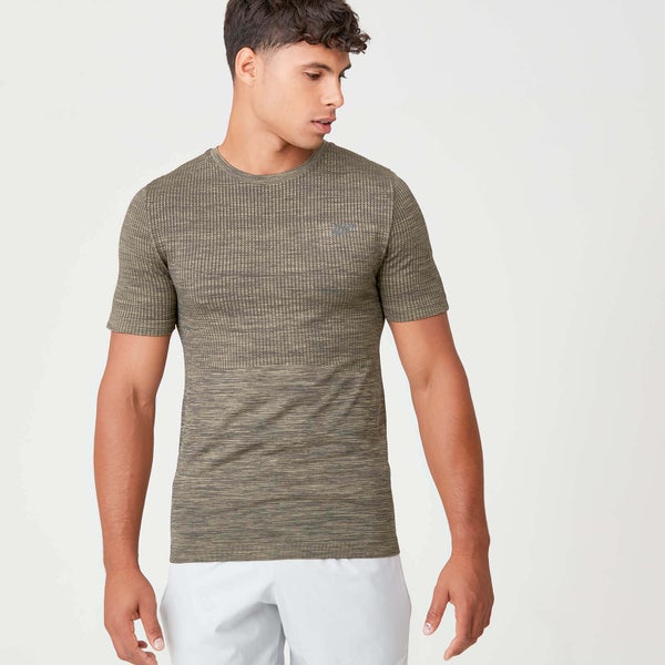 MP Men's Seamless T-Shirt - Light Olive