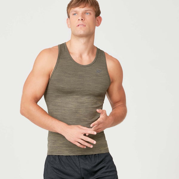 Seamless Tank Top - Light Olive