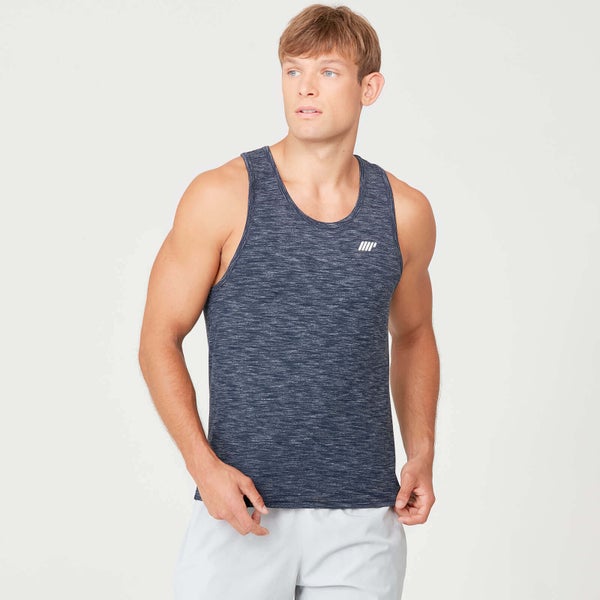 Myprotein Performance Tank Top - Navy Marl - XS