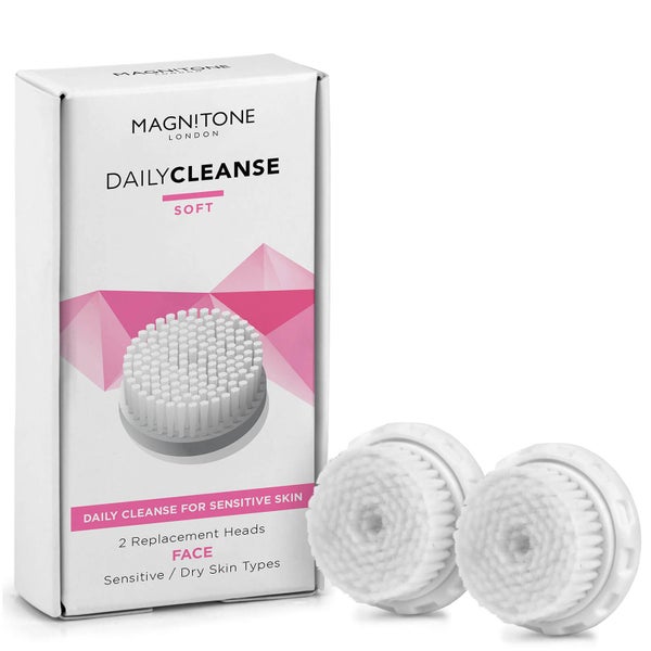 Magnitone London Replacement Brush Head - Daily Cleanse (Sensitiv)