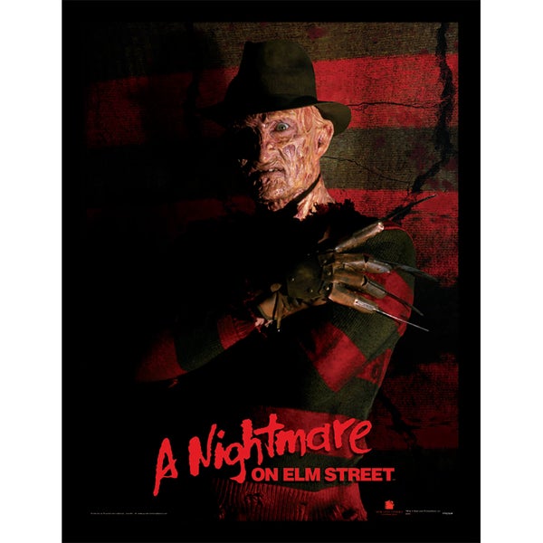 A Nightmare On Elm Street (Freddy Krueger) 30 x 40cm Print