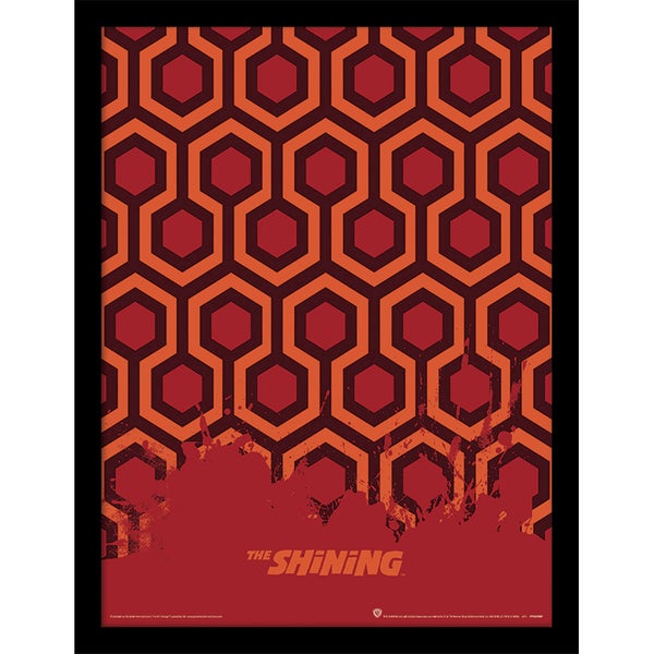 The Shining (Carpet) Framed 30 x 40cm Print