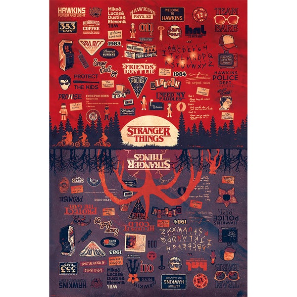 Stranger Things (The Upside Down) Maxi Poster