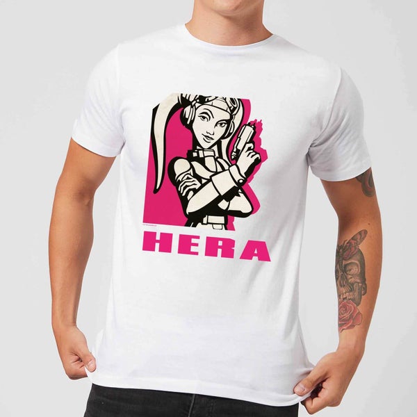 T-Shirt Homme Hera Star Wars Rebels - Blanc