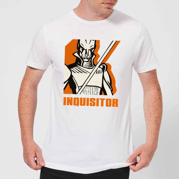 T-Shirt Homme Inquisitor Star Wars Rebels - Blanc