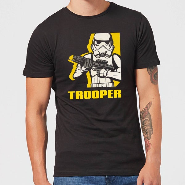 Star Wars Rebels Trooper Herren T-Shirt - Schwarz