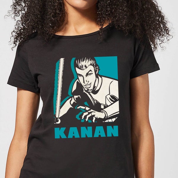 Star Wars Rebels Kanan Damen T-Shirt - Schwarz