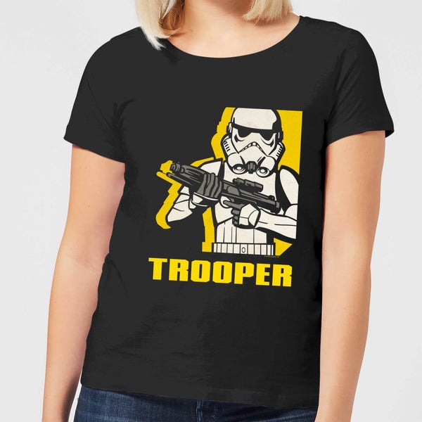 T-Shirt Femme Trooper Star Wars Rebels - Noir