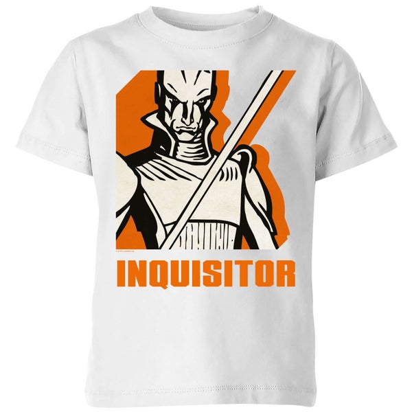 T-Shirt Enfant Inquisitor Star Wars Rebels - Blanc