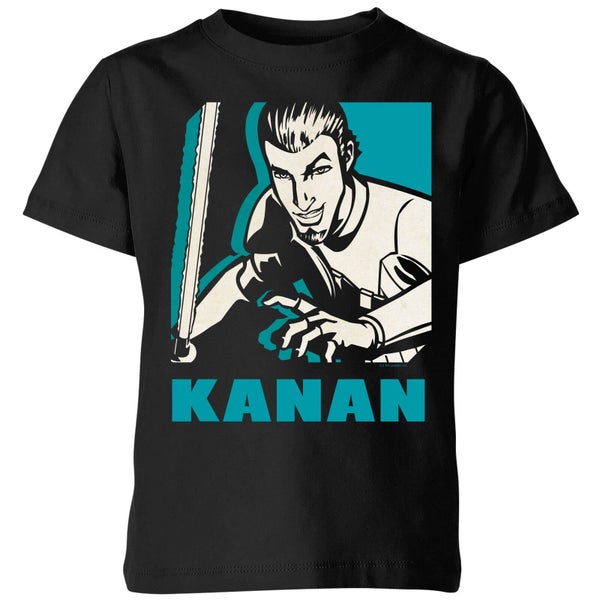 T-Shirt Enfant Kanan Star Wars Rebels - Noir