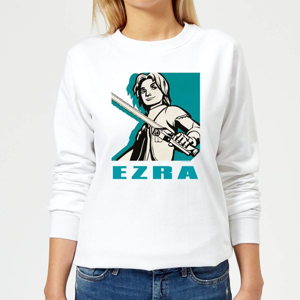 Sweat Femme Ezra Star Wars Rebels - Blanc