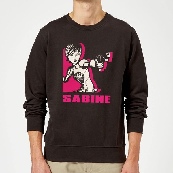 Star Wars Rebels Sabine Sweatshirt - Black