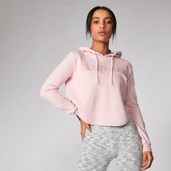 The Original Cropped Hoodie - Soft Pink