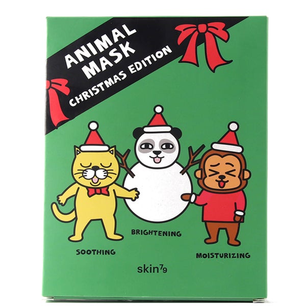 Skin79 Animal Mask Set Christmas Limited Edition