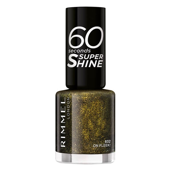 Rimmel 60 Seconds Glitter Nail Polish - On Fleek