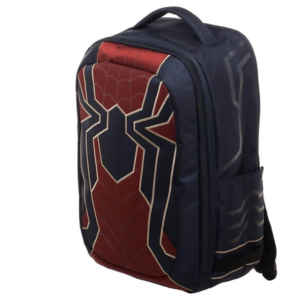 Marvel Spider-Man Built Up Laptop Backpack - Black