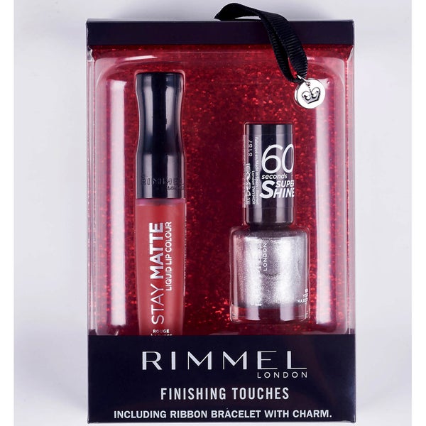 Rimmel Finishing Touches Gift Set - 60 Seconds NP and Stay Matte LL (Worth £9)