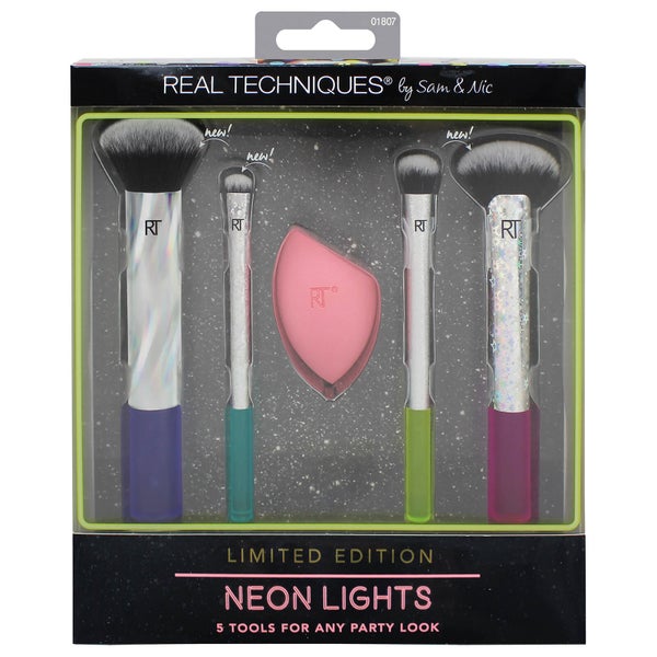 Набор средств для нанесения макияжа Real Techniques Neon Lights