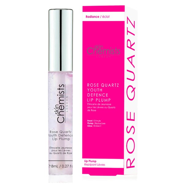 skinChemists Rose Quartz Lip Plump 8ml (Free Gift)