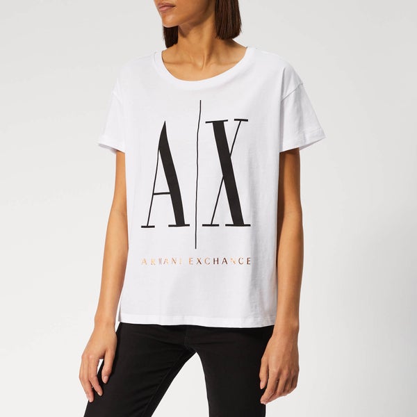 Armani Exchange Women's Icon T-Shirt - White