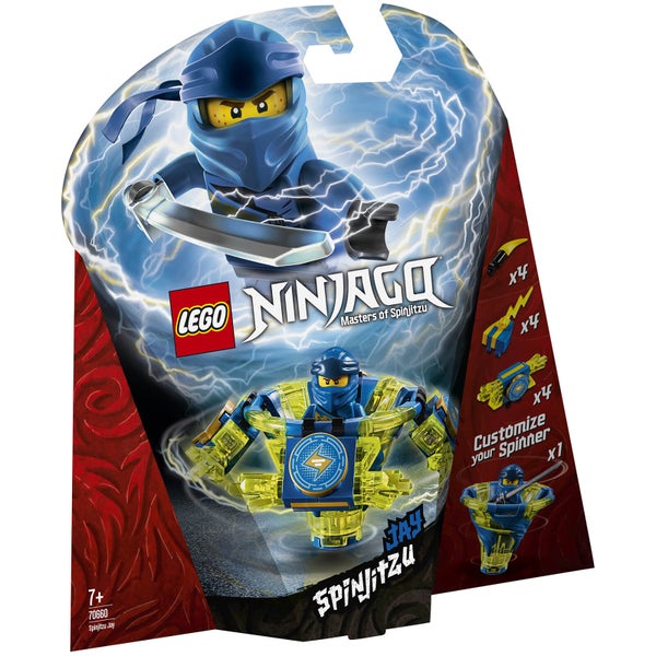 LEGO® NINJAGO®: Toupie Spinjitzu Jay (70660)