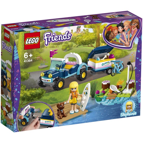 LEGO Friends: Stephanies Cabrio mit Anhänger (41364)