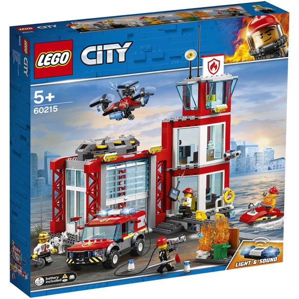 LEGO City: Fire Station Building Set (60215)