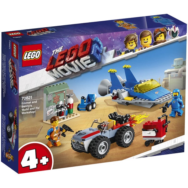 LEGO® THE LEGO® MOVIE 2™: Emmets und Bennys Bau- und Reparaturwerkstatt! (70821)