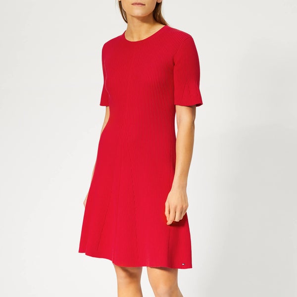 Tommy Hilfiger Women's Sane Dress - Red
