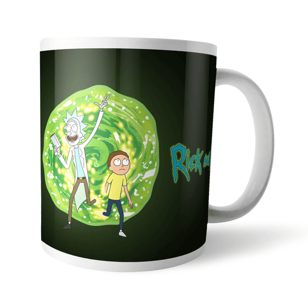 Tasse Rick et Morty Portail Intergalactique