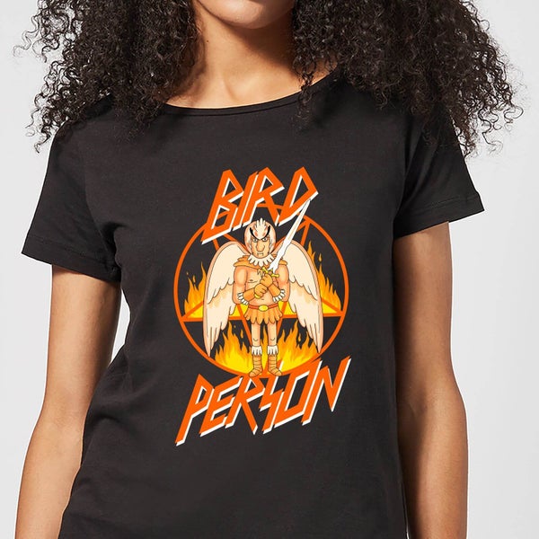 T-Shirt Femme Birdperson Rick et Morty - Noir