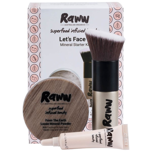 RAWW Lets Face It Mineral Starter Kit (Various Shades) (Worth $49.98)