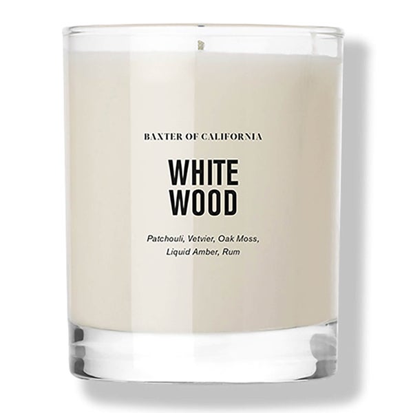 Baxter of California White Wood Candle -kynttilä