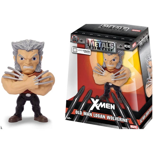 Jada Toys Marvel Old Man Logan Wolverine Metals Die Cast-Figur