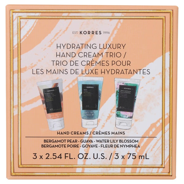 Korres Hydrating Luxury Hand Cream Trio (Worth $43.50)