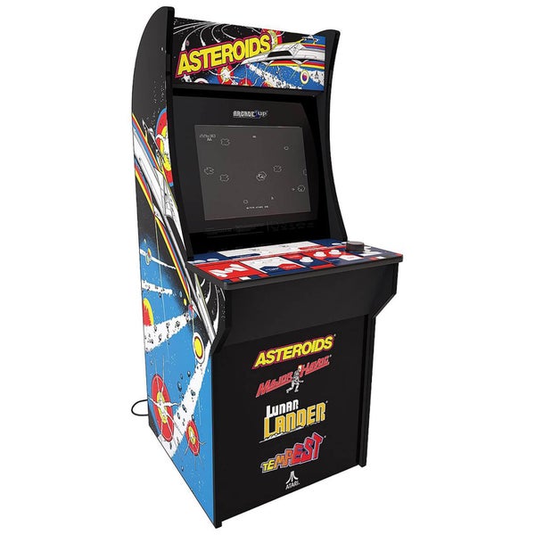Sambro Arcade 1Up Atari: Asteroids, Tempest, Major Havoc, Lunar Landing At Home Arcade Machine