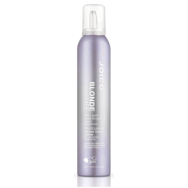 Joico Blonde Life Brilliant Tone Violet Smoothing Foam for Cool Blondes -muotoiluvaahto 200ml