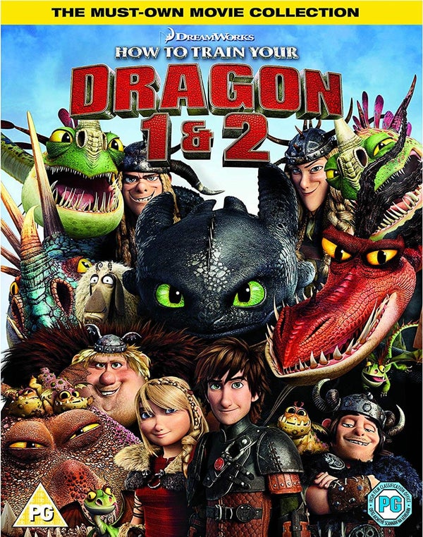 How To Train Your Dragon/ How To Train Your Dragon 2 - 2018 Artwork Refresh