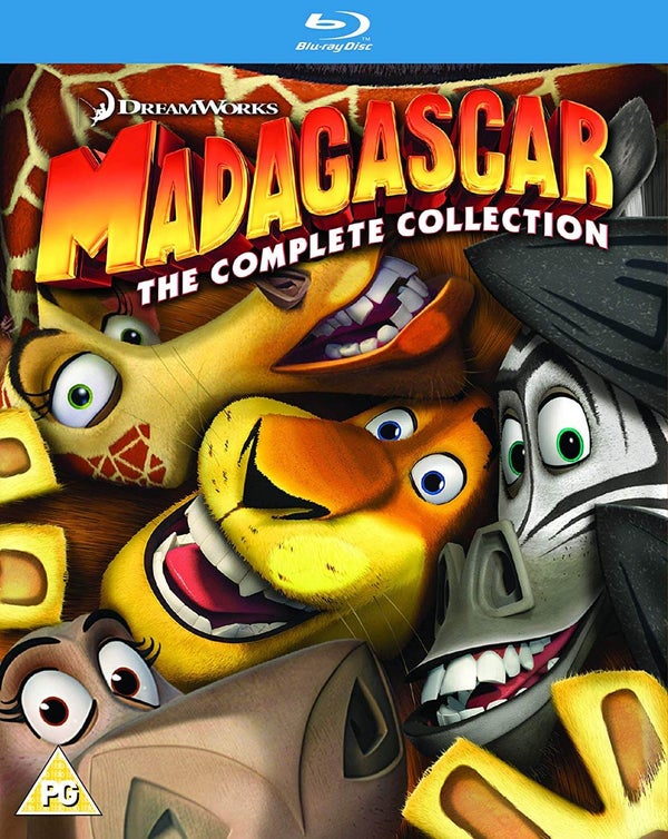 Madagascar 1-3 Collection - 2018 Artwork Refresh